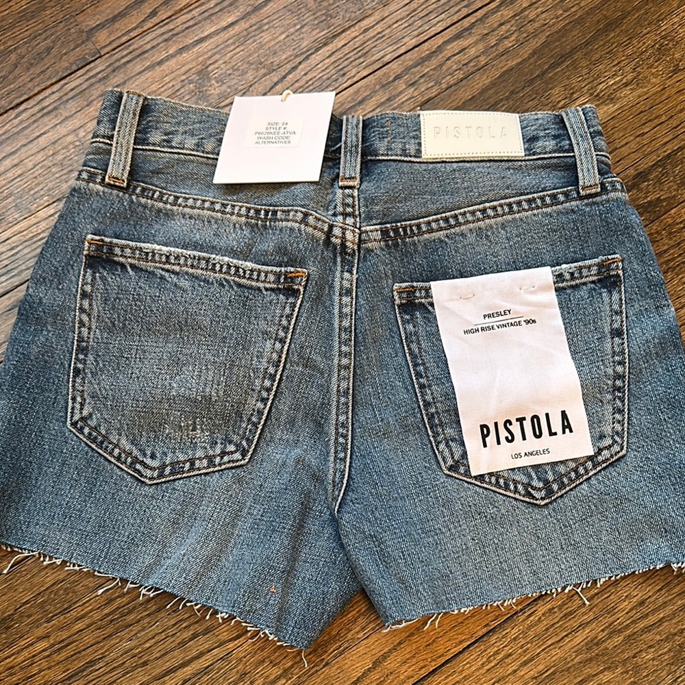 Pistola Blue Denim Shorts